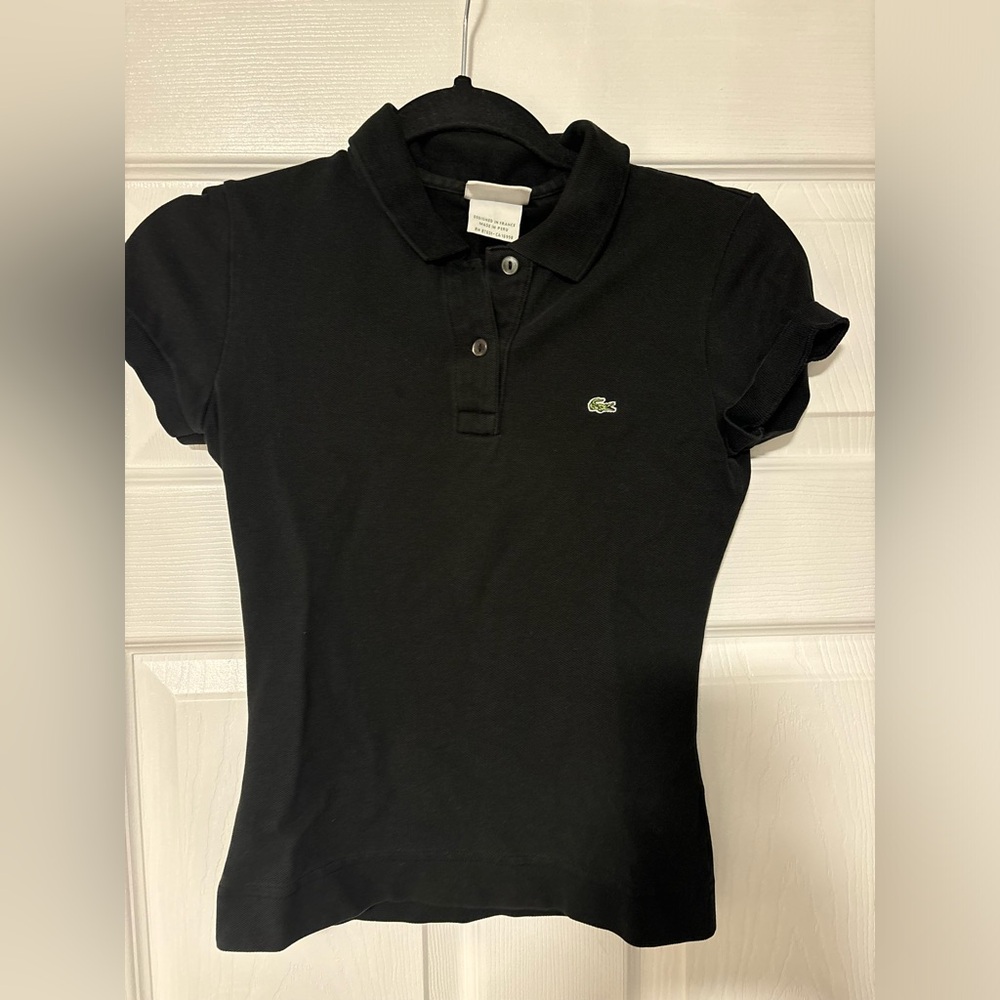 LACOSTE black t-shirt